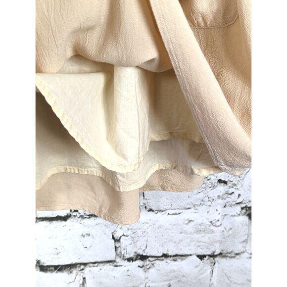 AMARYLLIS x ASHLEE NICHOLS Baby Doll Button-Front Dress Pockets Oversized XS - Picture 5 of 8